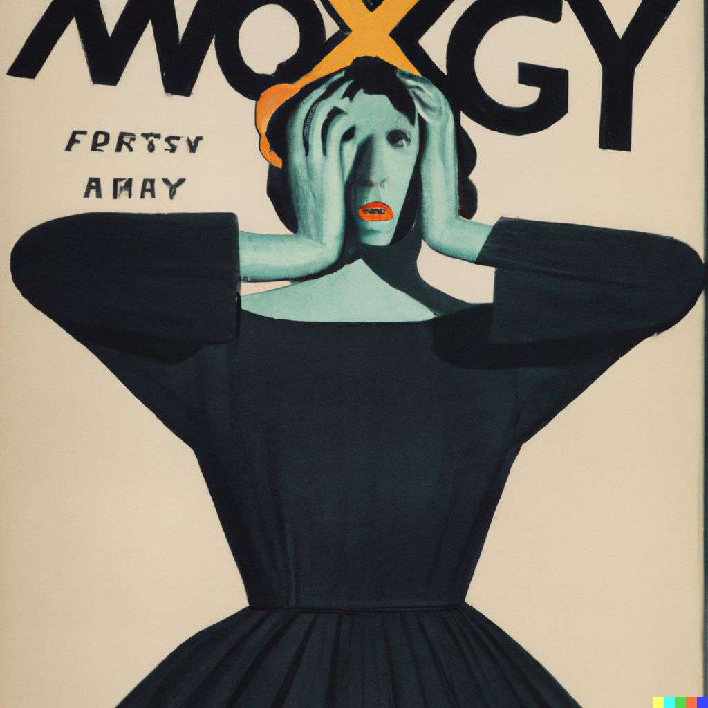 a representation of anxiety, front cover of Vogue, 1930